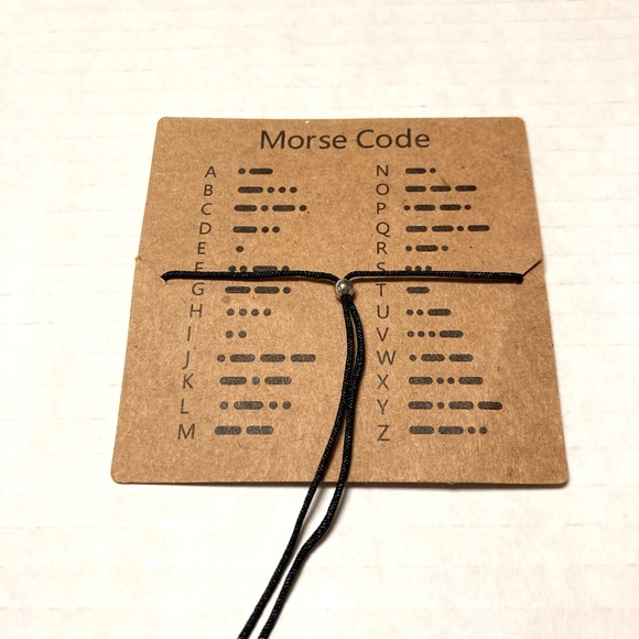 Six Inspirational Morse Code Bracelets - Picture 8 of 8